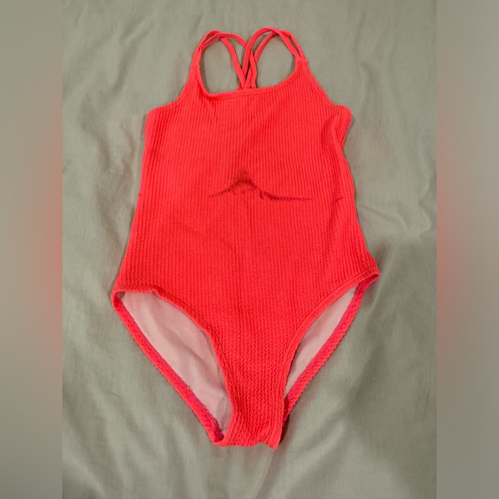Pink One piece bathing suit